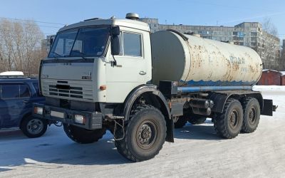 Цистерна-водовоз на базе Камаз - Знаменск, заказать или взять в аренду