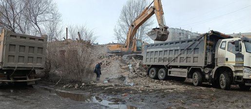 Демонтажные работы спецтехникой (экскаваторы, гидроножницы) стоимость услуг и где заказать - Ахтубинск