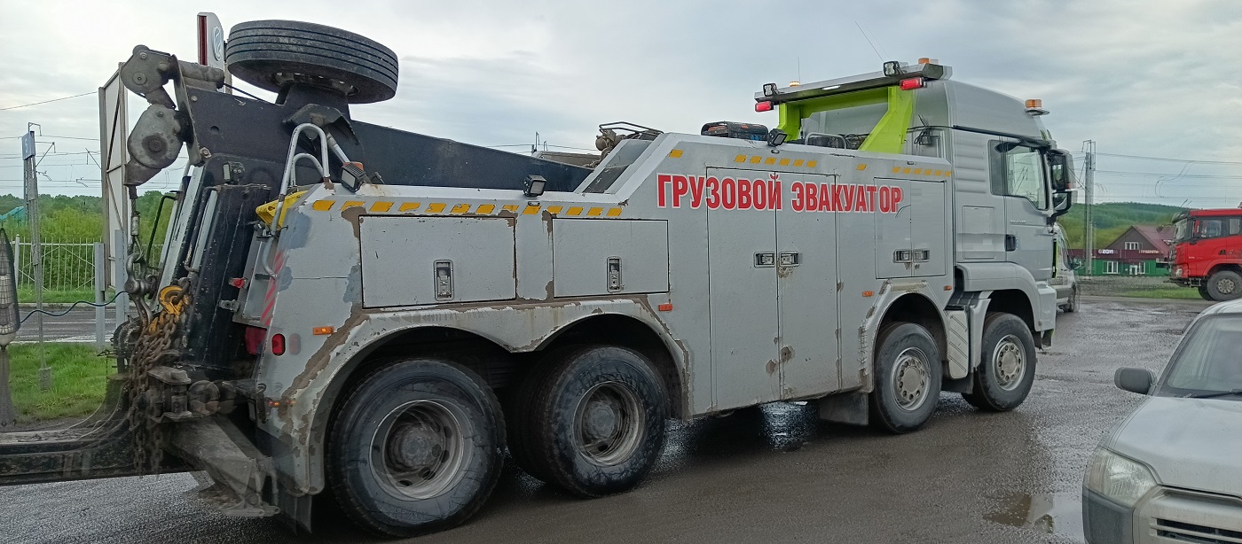 Грузовой эвакуатор для эвакуации грузовых машин и автобусов в Камызяке